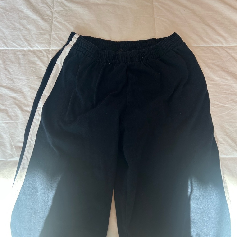 Brandy Melville Black Sweatpants with Elastic Waistband